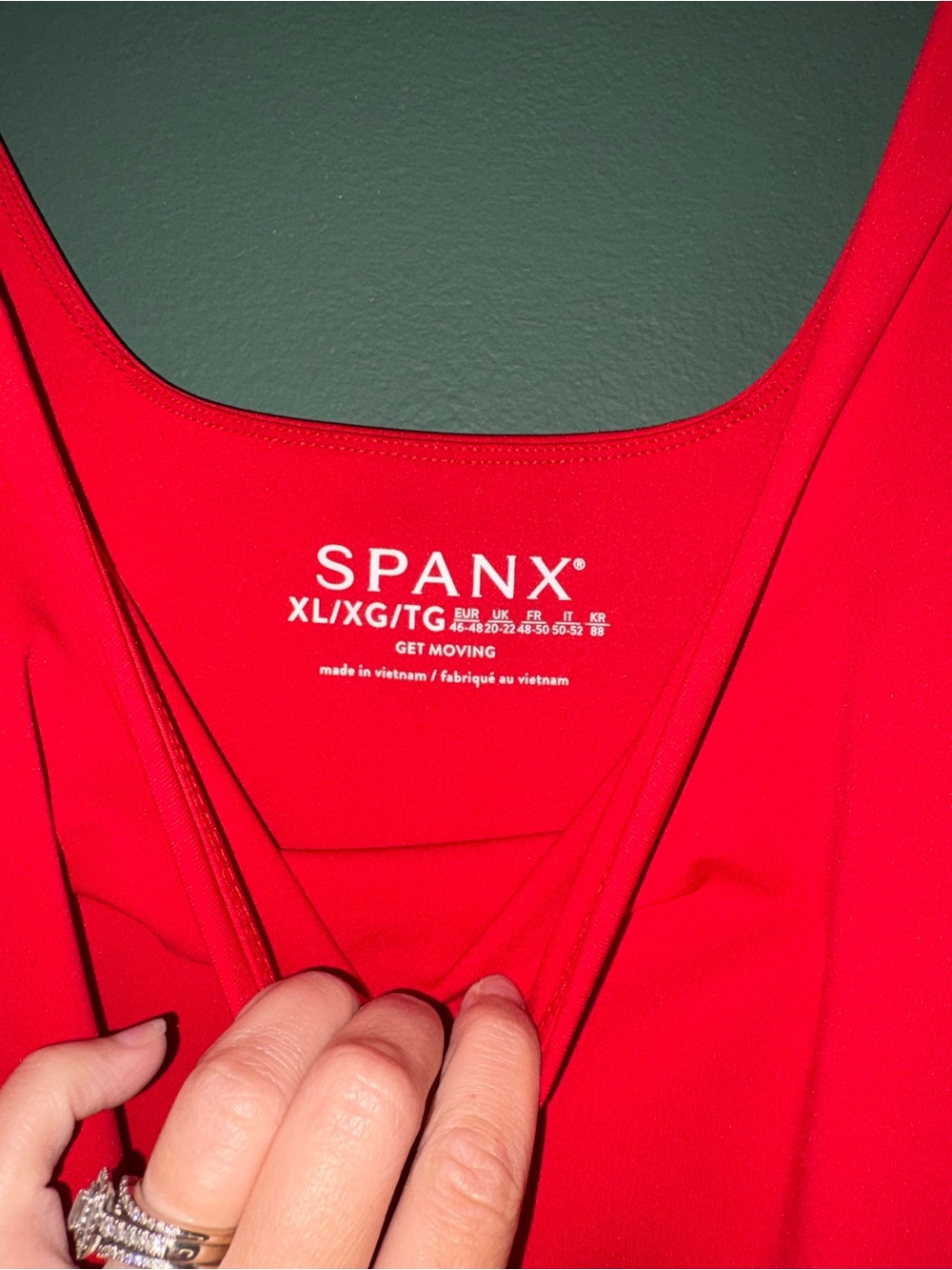 SPANX Get Moving Square Neck Athletic Dress - Picture 4 of 5